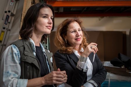 <p><strong><em>Flip the Script’s Producer Meredith Riley Stewart with Exec Producer Tessa Bell turning the tables</em></strong></p>