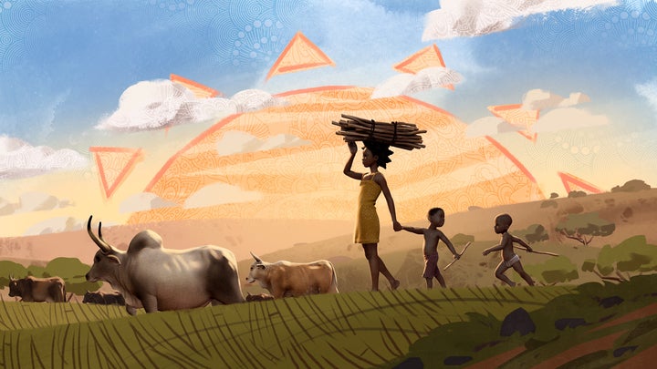 <p>Still image from documentary film <em>Liyana</em>, 2017.</p>