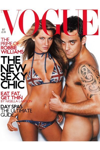 Robbie Williams and Gisele Bundchen