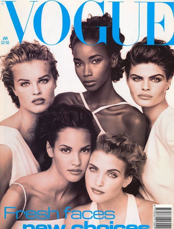 British Vogue January 1992.