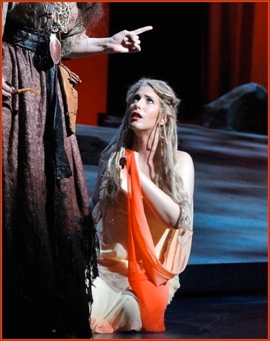 Ellie Dehn as Rusalka. Kansas City Opera, 2015