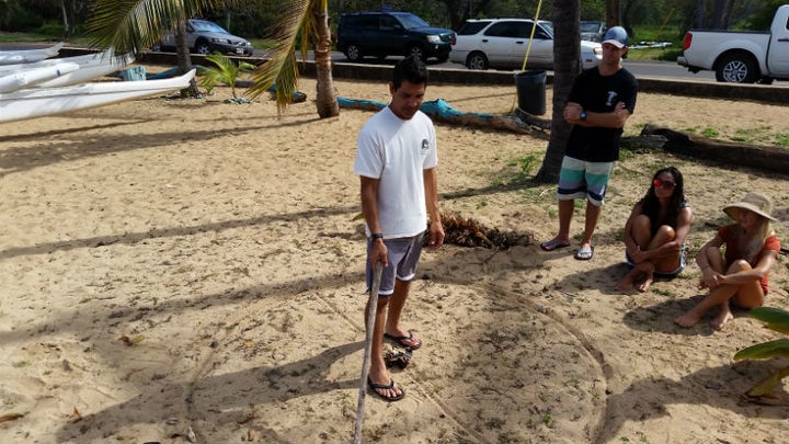 <p>Wānana Pāoa Captain Kamaki Worthington gives a weekly navigation lesson.</p>