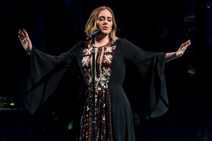 Adele during last year's festival