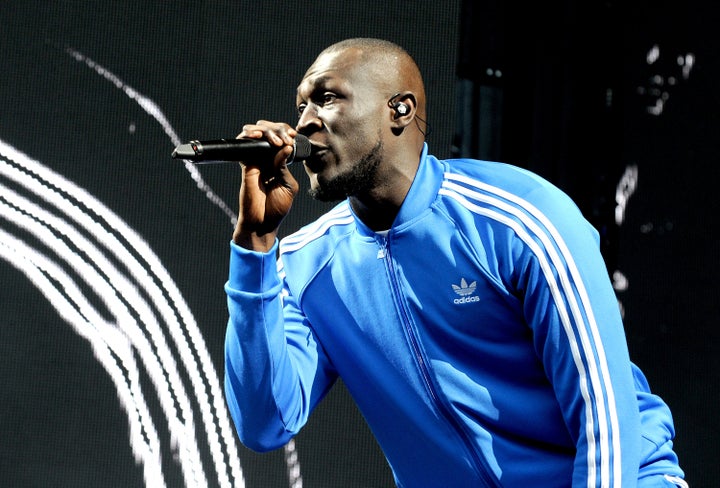 Stormzy 2024 reflective tracksuit