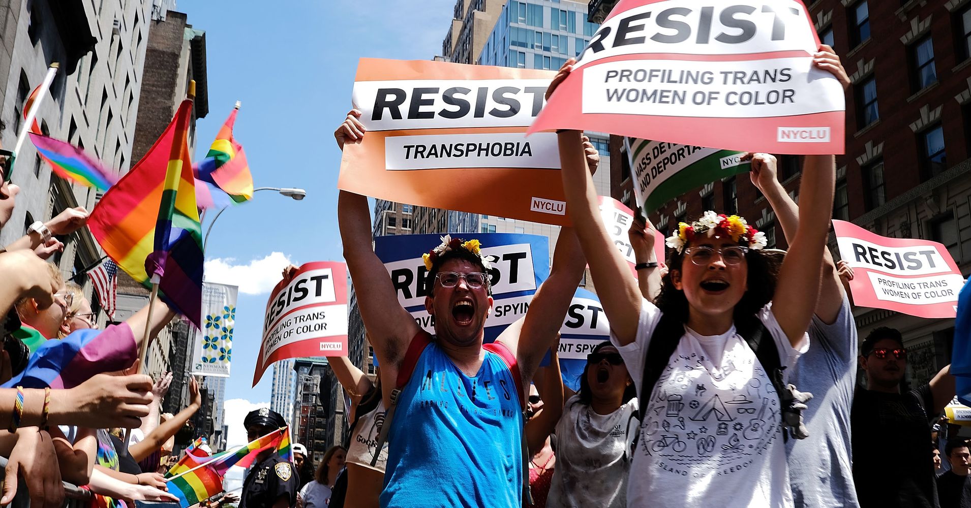 33 Fierce Signs Of Resistance From Pride Marches Across The U.S. HuffPost