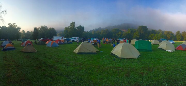 We didn’t want a sea of tents.