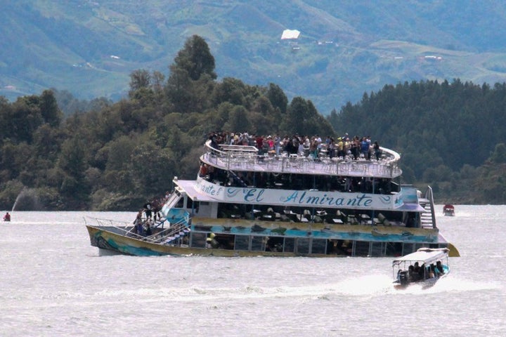 The Almirante, packed with around 160 tourists, sank in minutes. At least 6 people were killed in the accident.