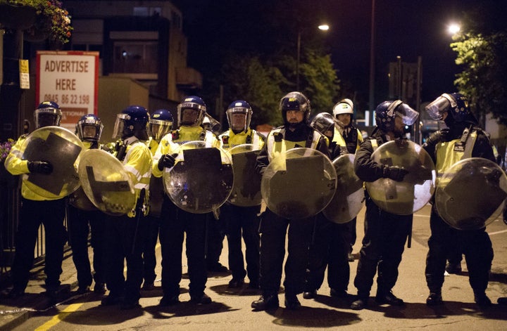 Tensions spiralled on the streets of east London following the death of 25-year-old Edir Frederico Da Costa