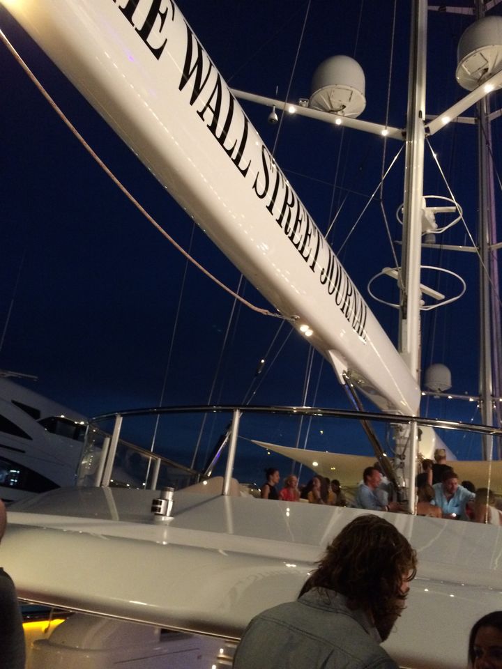 The Wall Street Journal Hosted Many Events On The Company’s Yacht For The Festival