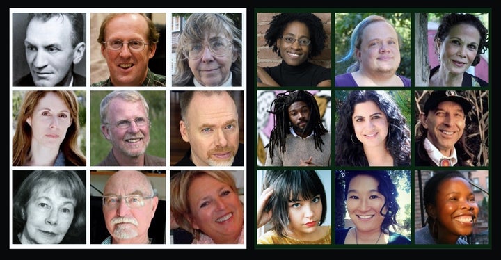 <p>Left: 1967 or 2017? The very good, and all white, authors on this year’s required summer reading list. Right: Very good, but more diverse, authors on an imagined better book list for our time.</p>