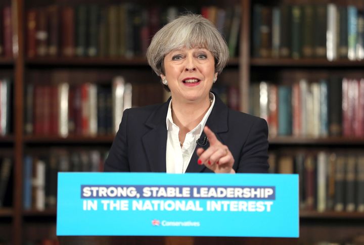 The Conservatives' lead on competence was slashed during Theresa Mays campaign