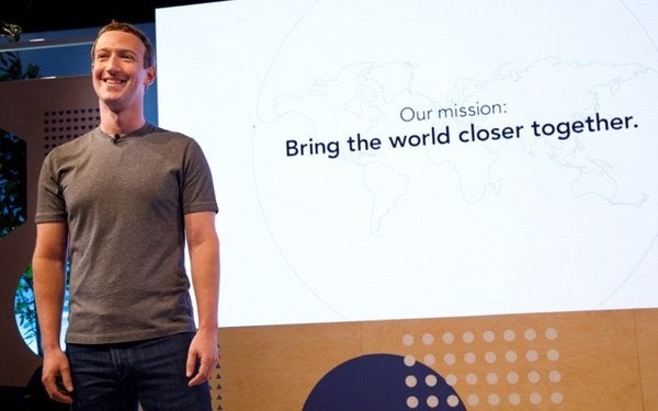 Mark Zuckerberg at the Communities Summit