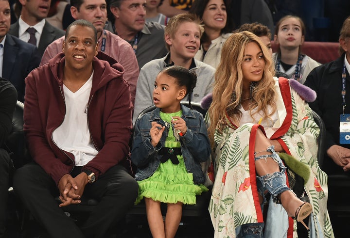 Jay Z, Blue Ivy Carter, Beyoncé are getting to know the latest additions to their family.