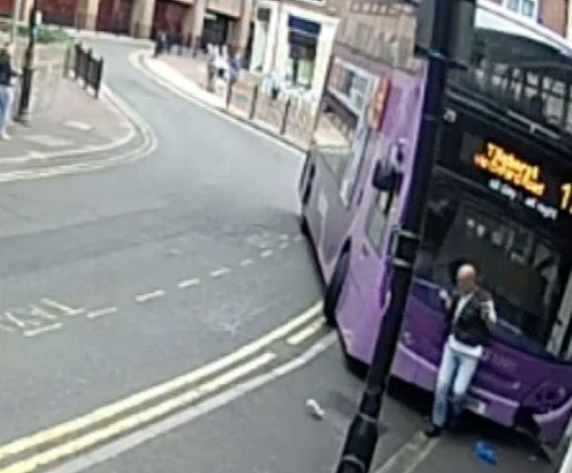Man Gets Hit By Bus But Calmly Picks Himself And Walks Into Pub