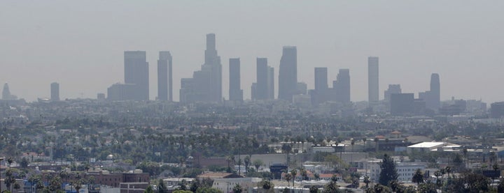 California’s strict car-emissions standards have markedly reduced air pollution in recent decades, but smog can still obscur