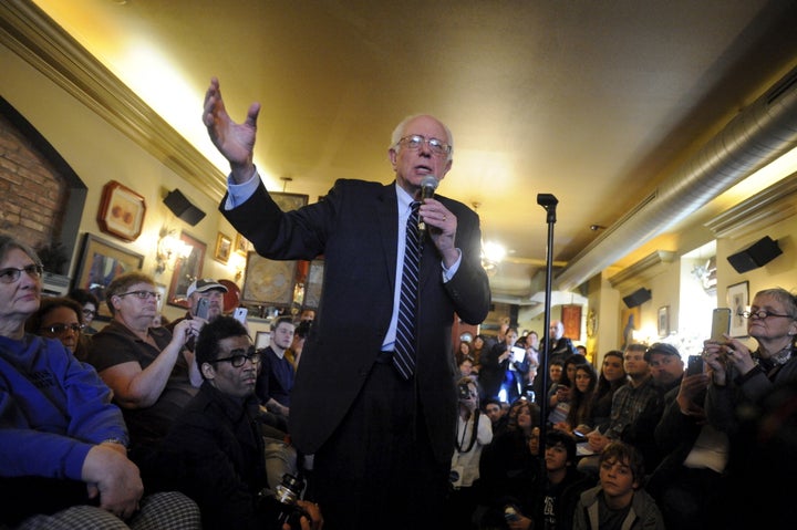 Sen. Bernie Sanders' 2016 presidential campaign raised $218 million a little at a time.