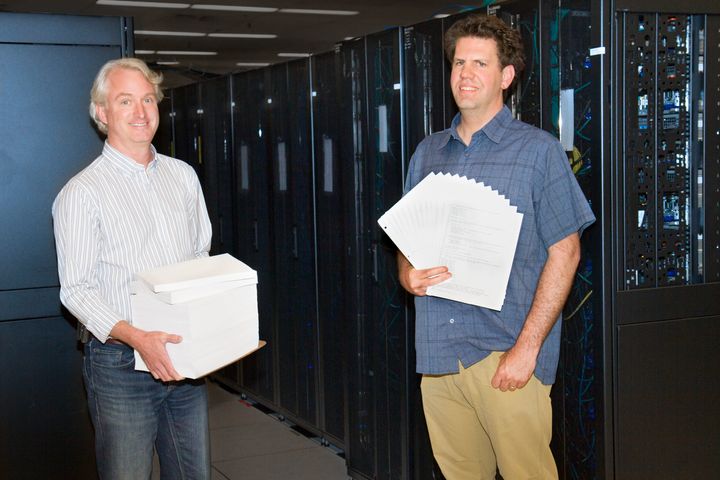 Streamlined code from Los Alamos National Laboratory scientists Tim Randles and Reid Priedhorsky aims to simplify supercomputer use.