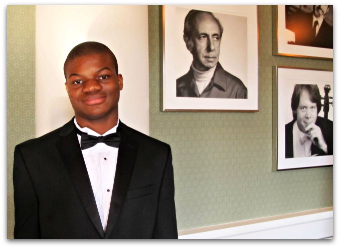 <p><strong>Bernard Ekwuazi</strong> is a sophomore who plays the trombone. </p>