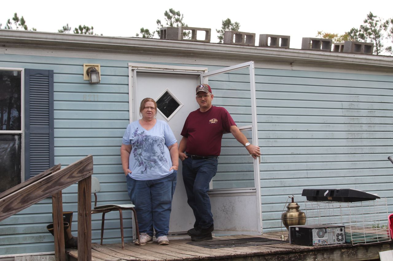 Sandra and Jerry Sloan live less a mile from the landfill in Wayne County, Georgia, where a company wanted to dump massive amounts of coal ash. "I figured with the money that was involved, it would go on through," Jerry Sloan said.