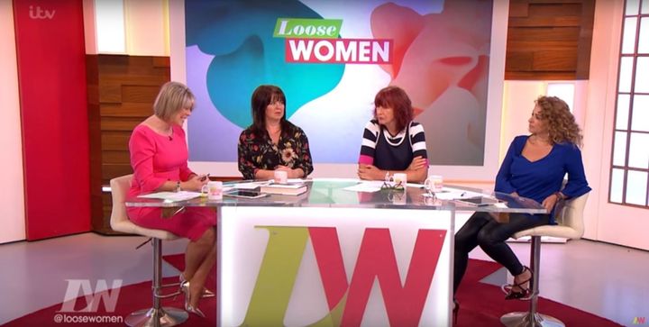 Nadia opened up to her fellow 'Loose Women'