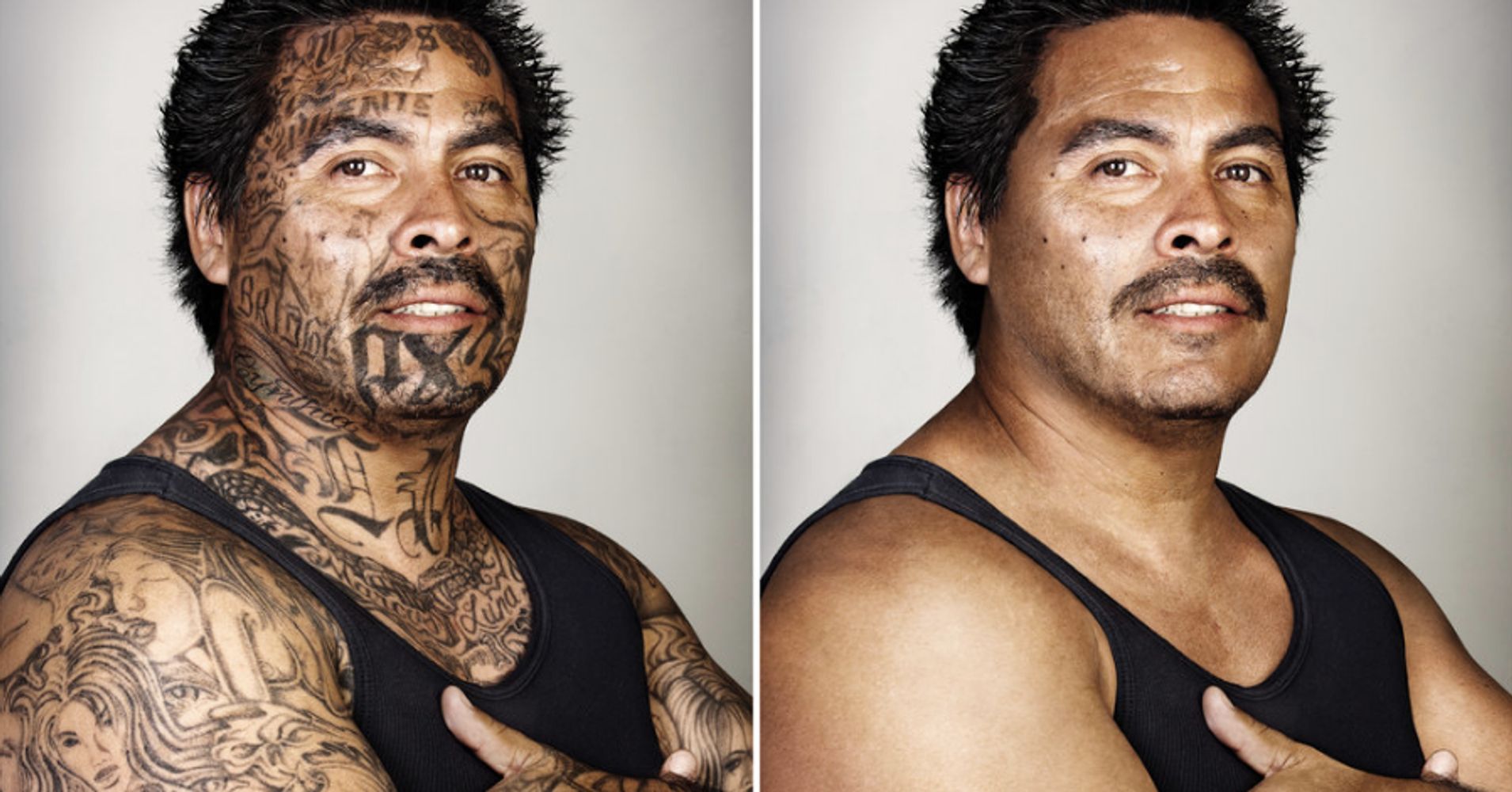 Powerful Photos Show Former Gang Members Without Tattoos ...