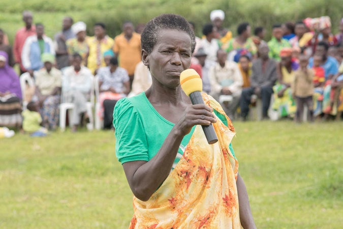 Modesta Mujawariya. Photo: UN Women/ Franz Benjamin Stapelberg