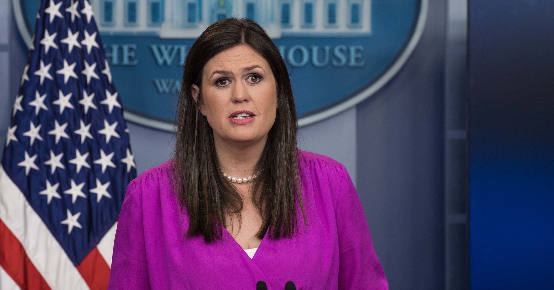 Reporter Blasts Sanders For Her 'Inflammatory' Fake News Claims | HuffPost