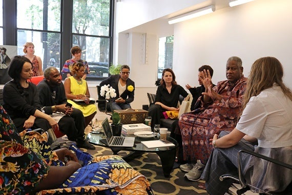 <p>Saint Louis Fashion Incubator with André Leon Talley </p>