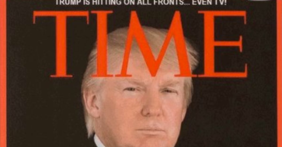Trump Time Magazine Fake Cover Sees Us President Roasted As