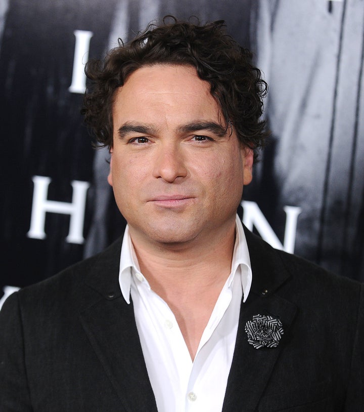 "It's a time to reach out and rebuild," Johnny Galecki says about the wildfire that resulted in the evacuation of around