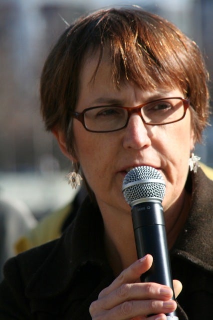 <p><strong>Heffa Schuecking,</strong> Director of <a href="https://www.urgewald.org/" target="_blank" role="link" rel="nofollow" class=" js-entry-link cet-external-link" data-vars-item-name="Urgewald," data-vars-item-type="text" data-vars-unit-name="595371bfe4b0c85b96c65de1" data-vars-unit-type="buzz_body" data-vars-target-content-id="https://www.urgewald.org/" data-vars-target-content-type="url" data-vars-type="web_external_link" data-vars-subunit-name="article_body" data-vars-subunit-type="component" data-vars-position-in-subunit="5">Urgewald,</a> calls on the financial industry to divest from the 120 largest new coal plant developers. “Banks and investors must say ‘no’ to these coal plant developers.”</p>