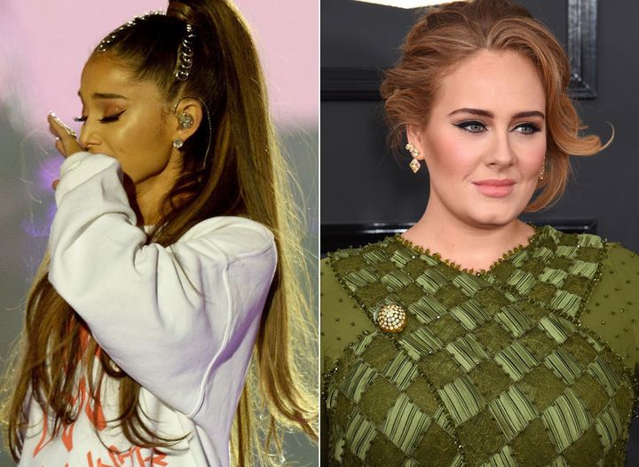 Ariana Grande and Adele are both up for awards