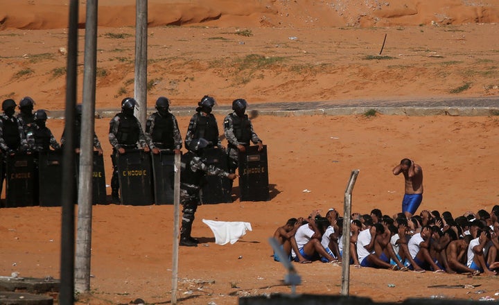  In Brazil, riots in overcrowded jails have killed hundreds. 