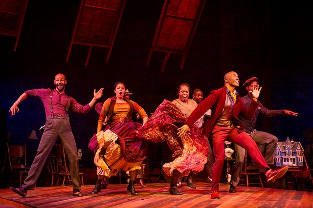 Pictured: Darnell Abraham & Ensemble.
RAGTIME
Book by TERRENCE MCNALLY
Lyrics by LYNN AHRENS
Music by STEPHEN FLAHERTY
Based