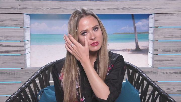 Camilla had several emotional moments on 'Love Island'