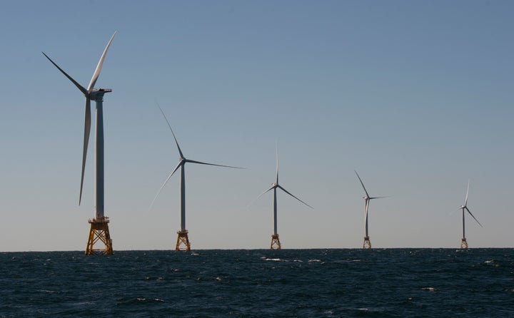 The Block Island Wind Farm, which came online in November, is a five-turbine operation off the coast of the popular vacation spot in Rhode Island.