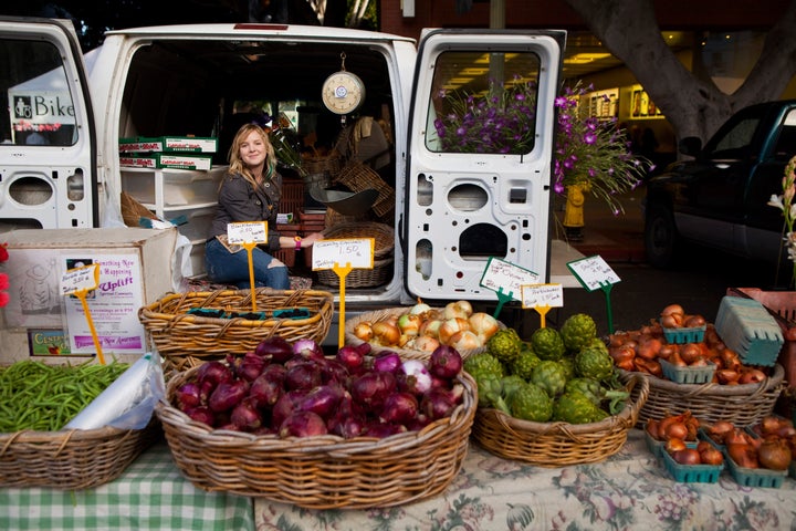 <p>SLO Farmers Market</p>