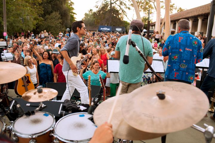 <p>Concerts in Mission Plaza</p>