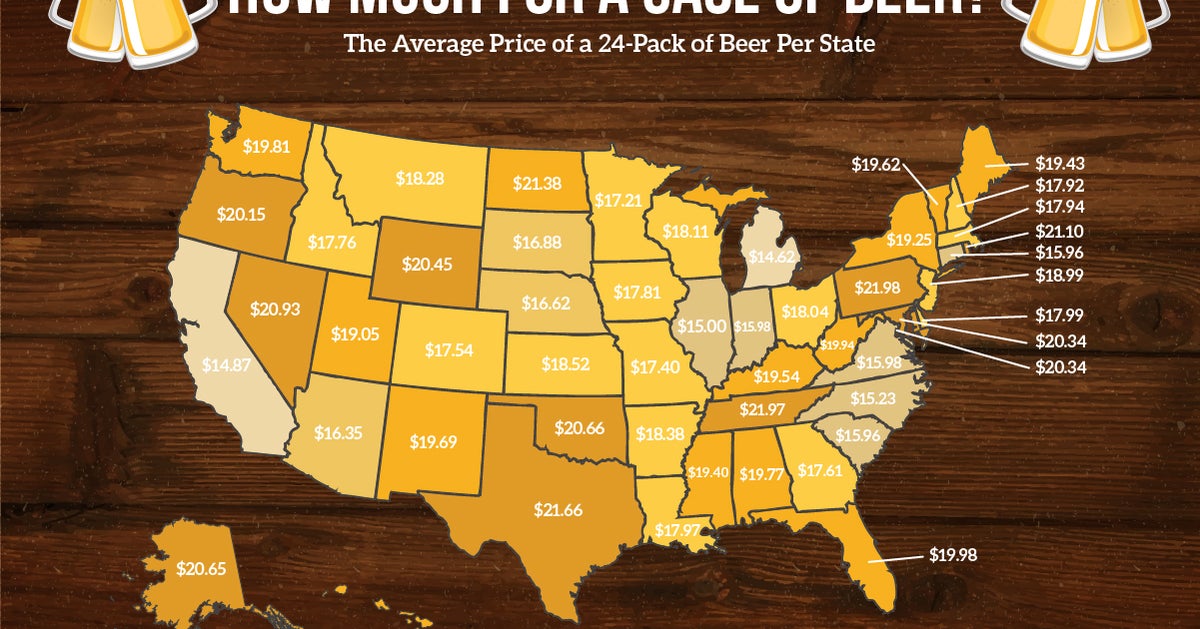 How Much Does Beer Cost in Your State? HuffPost Contributor