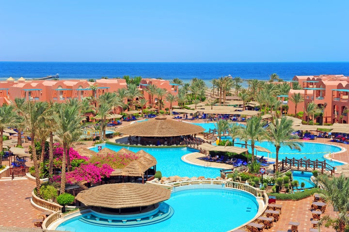 A resort in Sharm el Sheikh. 