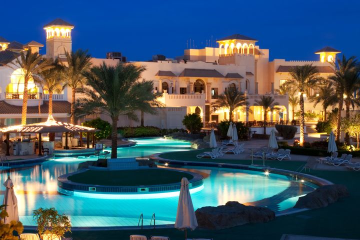 A resort in Sharm el Sheikh. 
