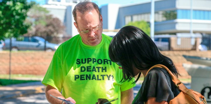 Signatures were collected to put the death penalty on the 2016 Nebraska ballot.