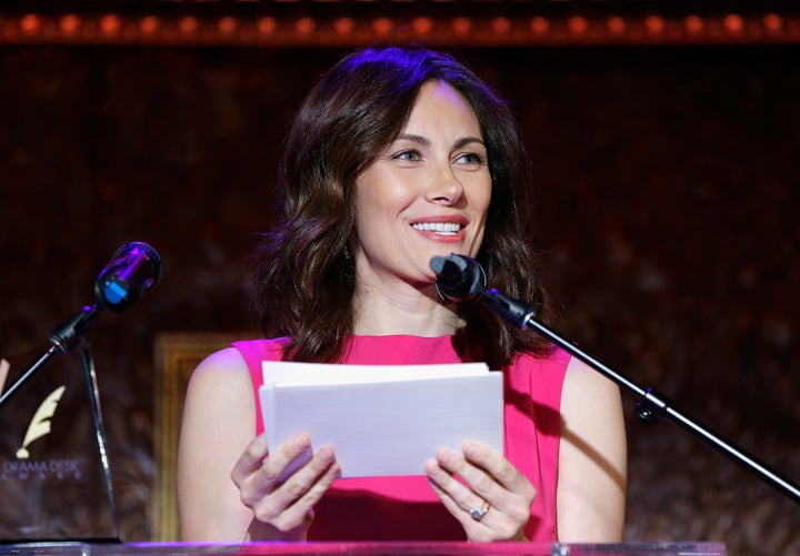 Laura Benanti at the 62nd Annual Drama Desk Nominations on April 27, 2017.