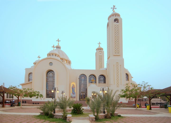 A Coptic Orthodox church in Sharm el Sheikh. 