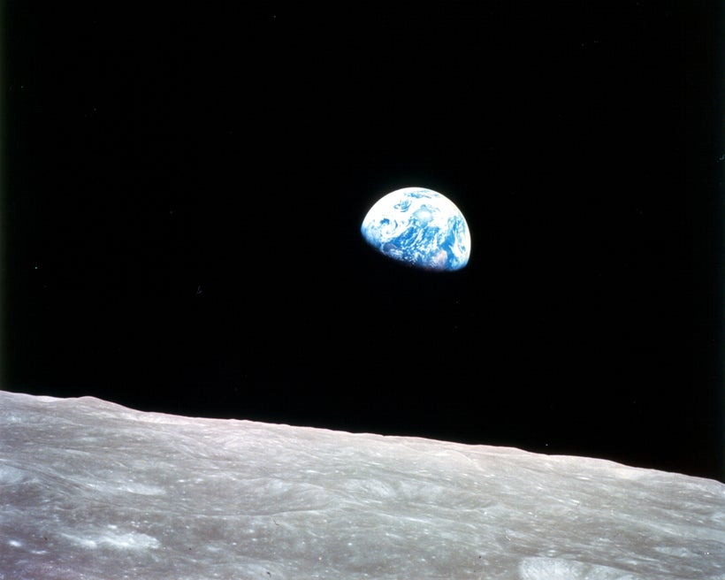 The famous Apollo 8 “Blue Marble” photograph from 1968 does a good job of capturing the ambition of the Chasing Genius initia