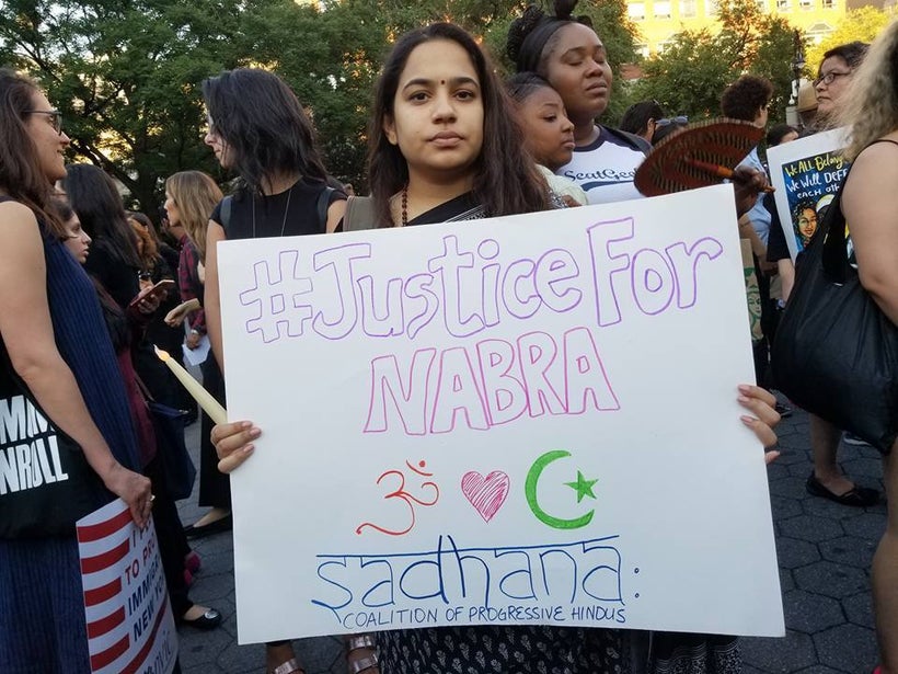 Sadhana member Davanie Singhroy, NYC
