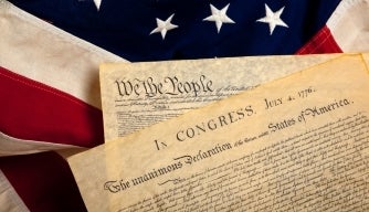 What do the Declaration of Independence and U.S. Constitution say and mean and why do people continue to disagree?