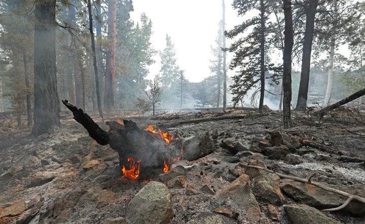 The Brian Head fire that started last week has burned some 54,000 acres in Utah.