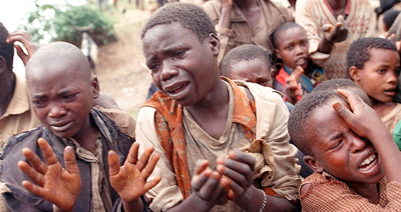 Victims of government-organized genocide in Darfur