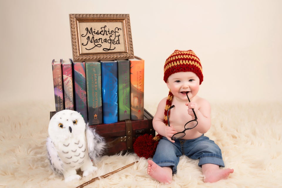 29 Adorable Harry Potter Themed Baby Photos Huffpost Life